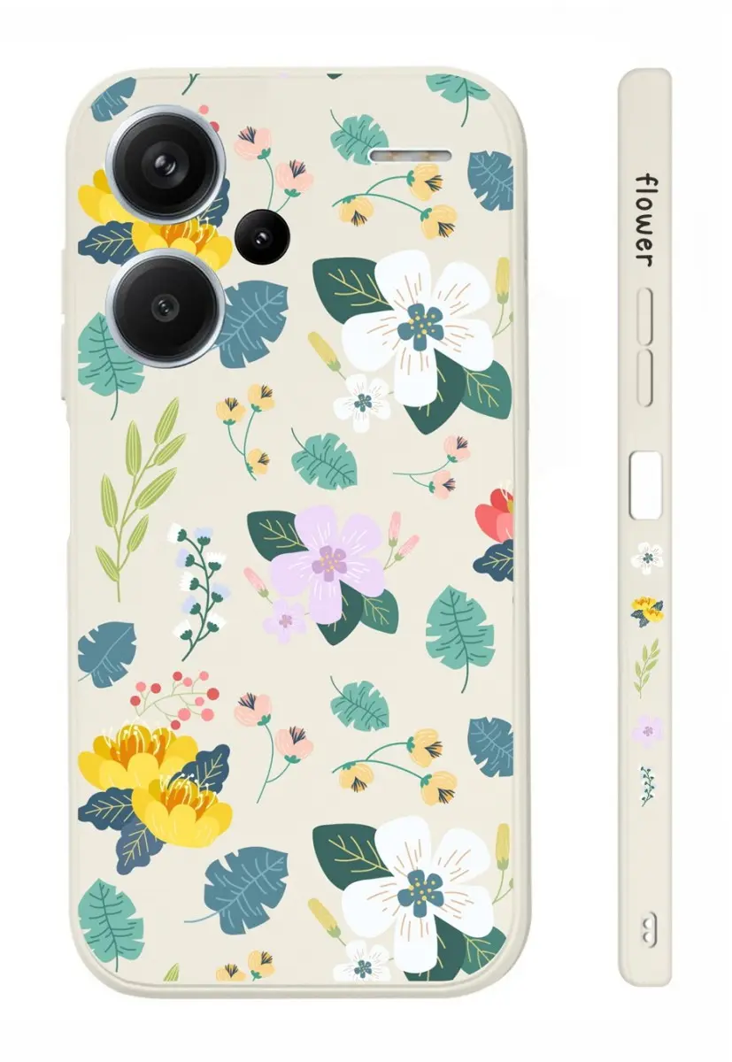 Kryt TopQ Design Xiaomi Redmi Note 13 Pro+ 5G Jarní kvítí 123252