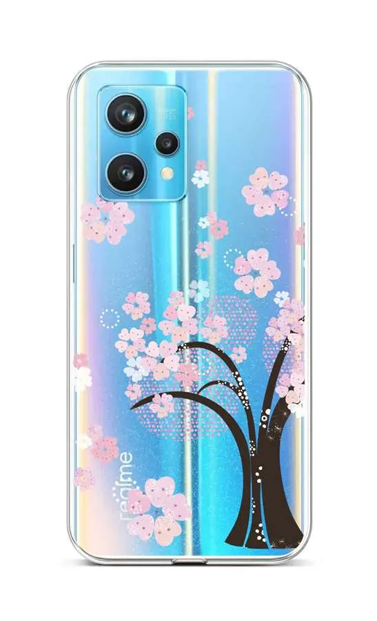 Kryt TopQ Realme 9 Pro+ silikon Cherry Tree 73255