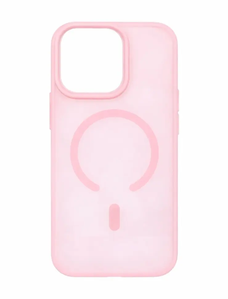 Kryt Tel Protect Mist Matte MagSafe pro iPhone 14 Pro světle růžový
