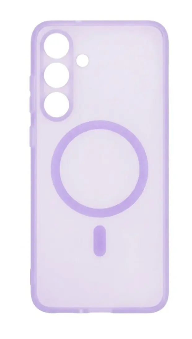 Kryt Tel Protect Mist Matte MagSafe pro Samsung Galaxy S25 světle fialový