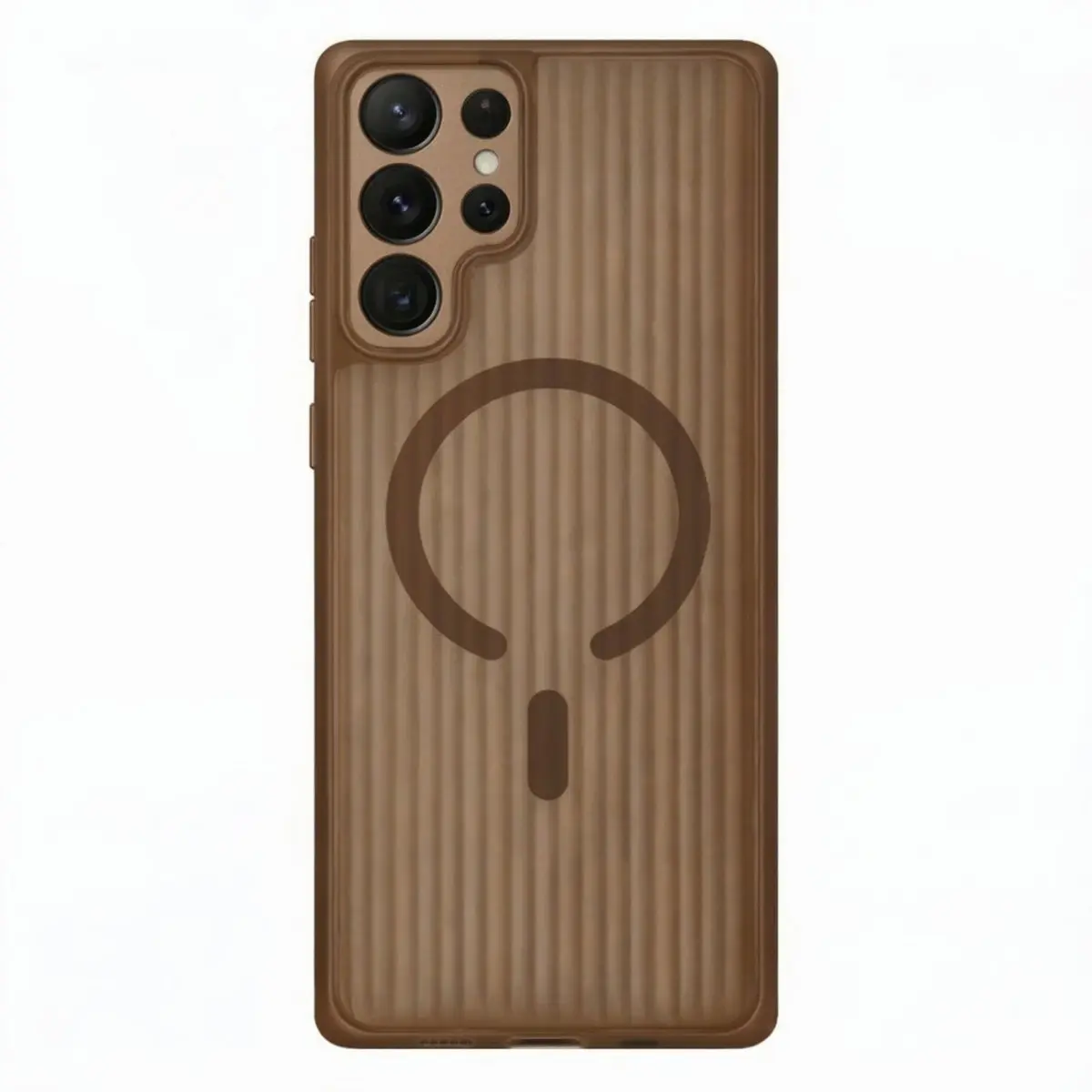 Kryt Tel Protect Twist MagSafe pro Samsung Galaxy S24 Ultra kávově hnědý