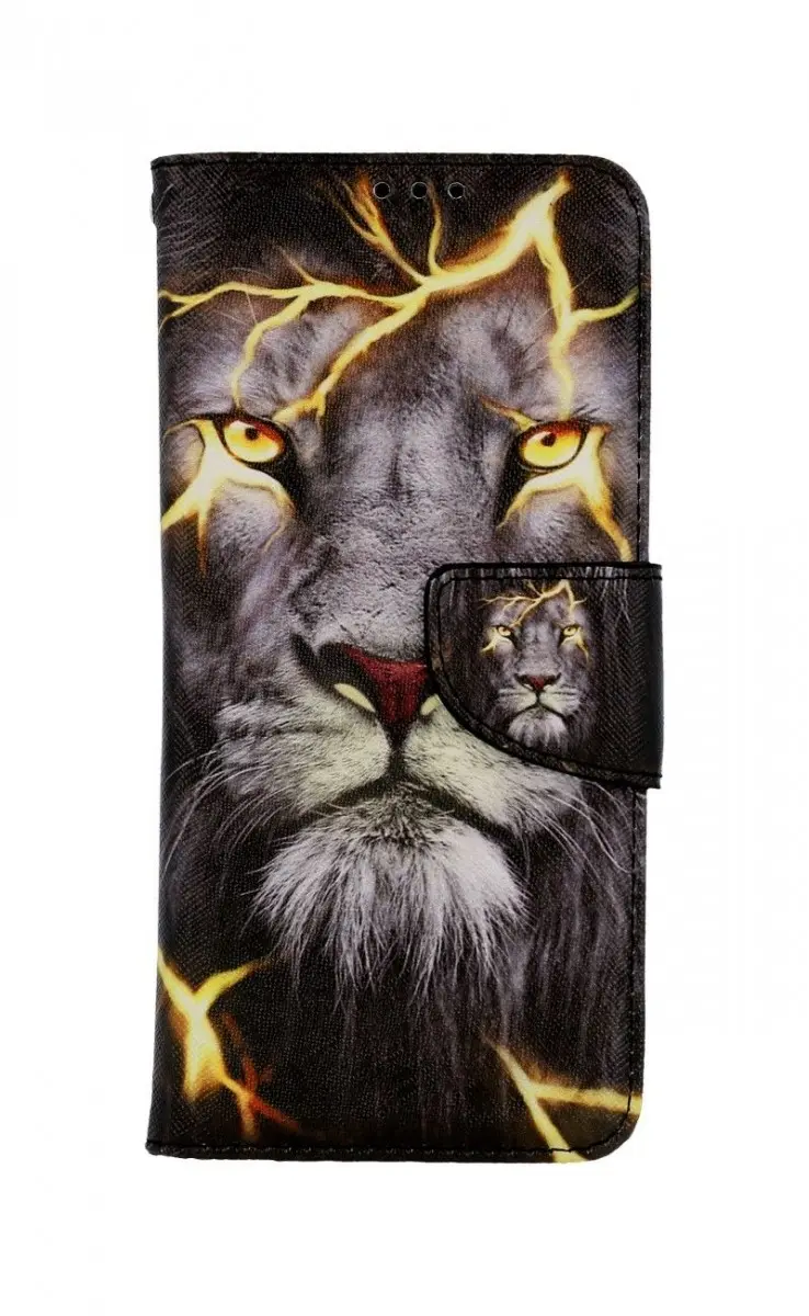 Pouzdro TopQ Vivo V23 5G knížkové Magický lev 73561