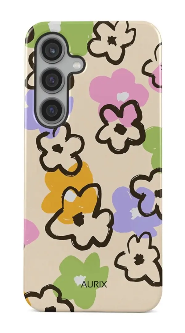 Kryt AURIX Samsung S24 FE Flower Drawing 133606