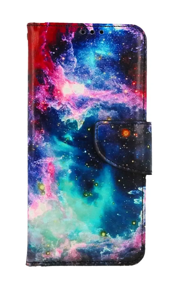 Pouzdro TopQ Xiaomi Redmi Note 11 knížkové Galaxie 73684