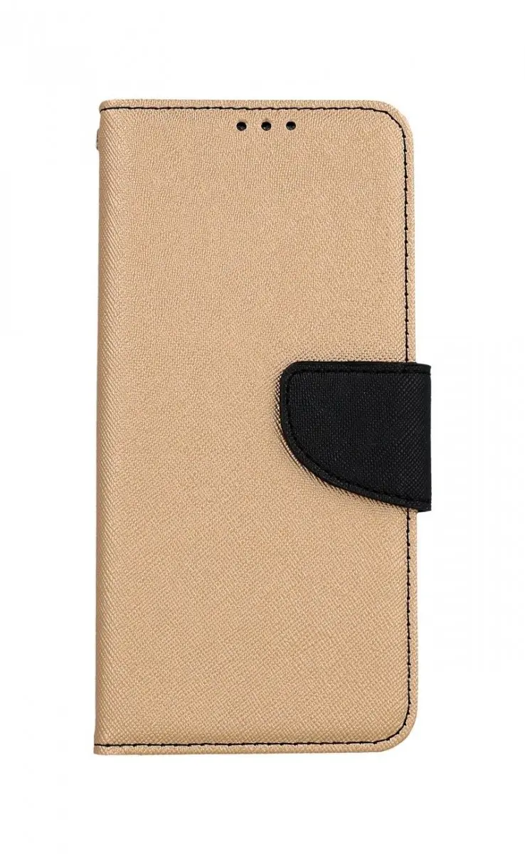 Pouzdro TopQ Xiaomi Redmi Note 11 knížkové zlaté 73700