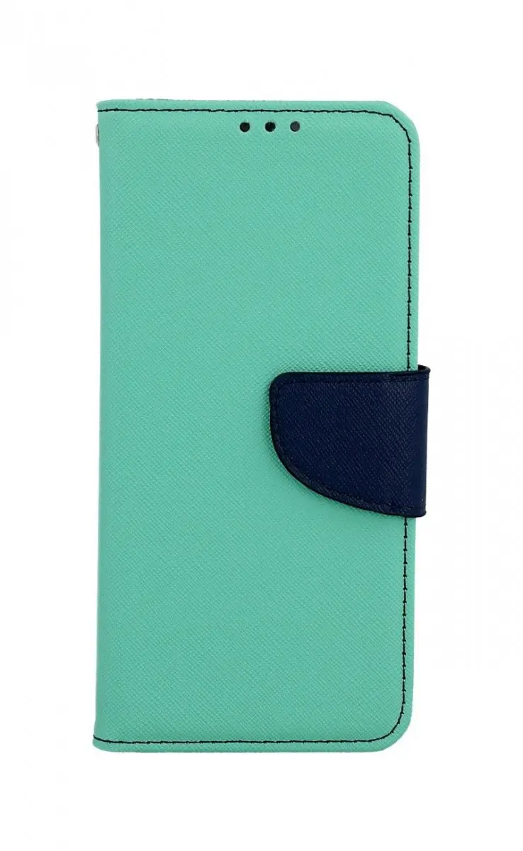 Pouzdro TopQ Xiaomi Redmi Note 11 knížkové mentolové 73701