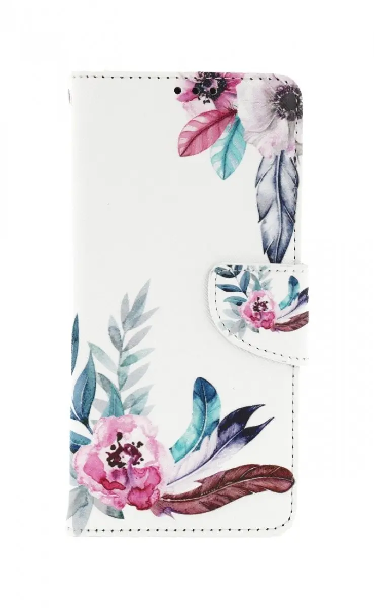 Pouzdro TopQ Xiaomi Redmi Note 11 Pro knížkové Něžná pírka 73724