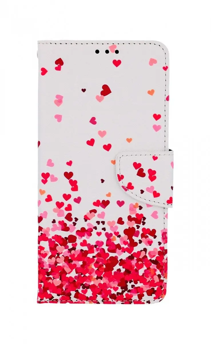 Pouzdro TopQ Xiaomi Redmi Note 11 Pro knížkové Srdíčka 73733