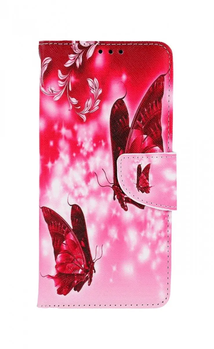 Pouzdro TopQ Xiaomi Redmi Note 11 Pro knížkové Zamilovaní motýlci 73735
