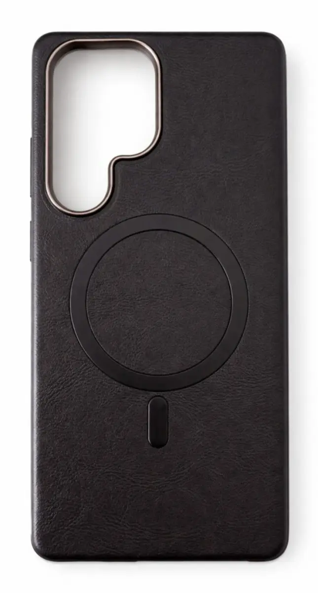 Kryt TopQ Gentleman Magnetic Samsung S25 Ultra pevný černý 173776