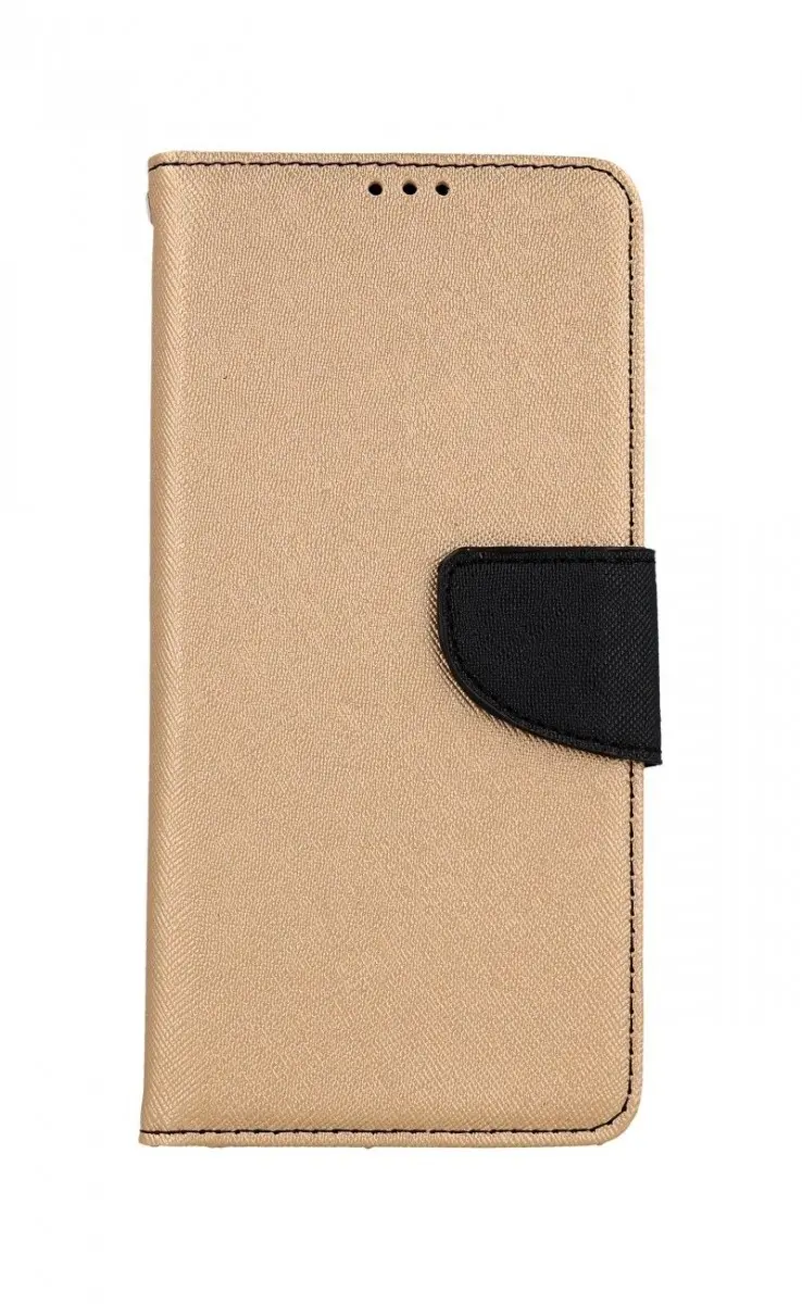 Pouzdro TopQ Samsung A13 knížkové zlaté 73827