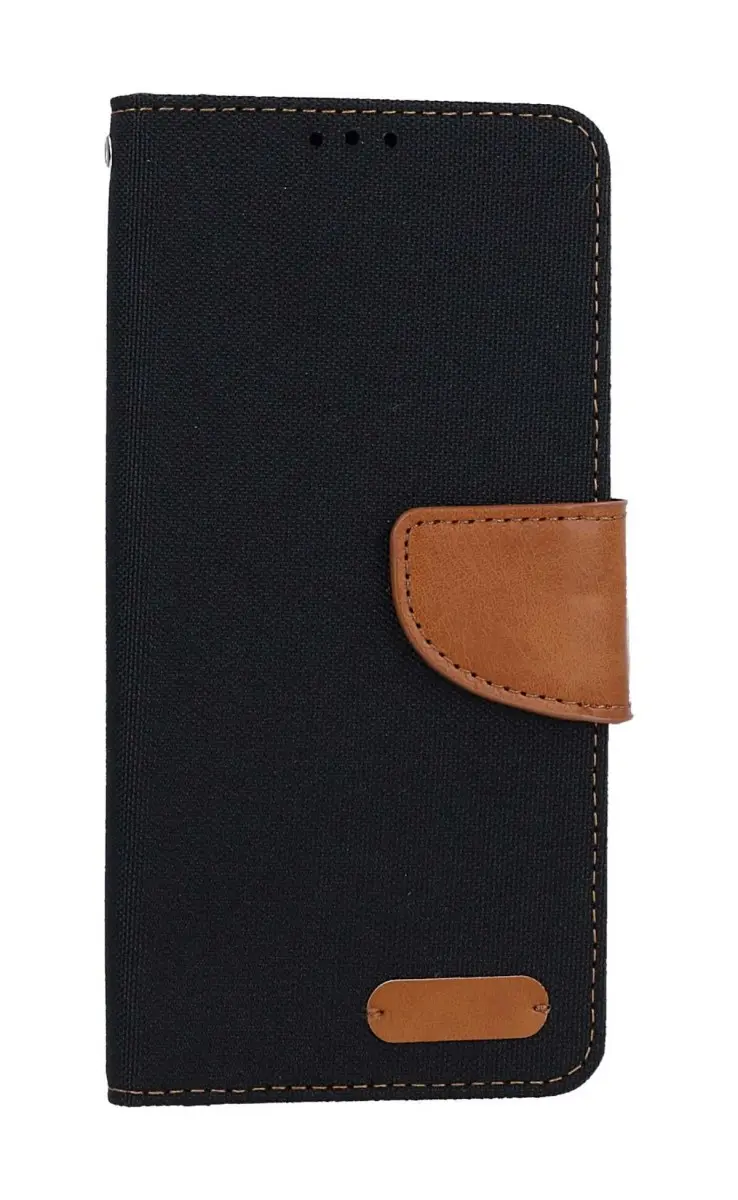 Pouzdro Canvas Samsung A33 5G knížkové černé 73900