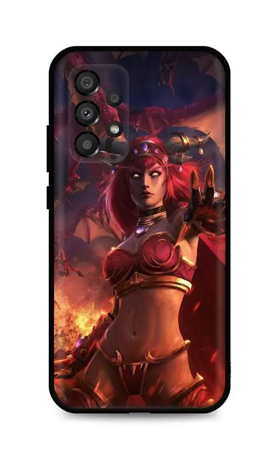 Kryt TopQ Samsung A33 5G silikon Heroes Of The Storm 74051