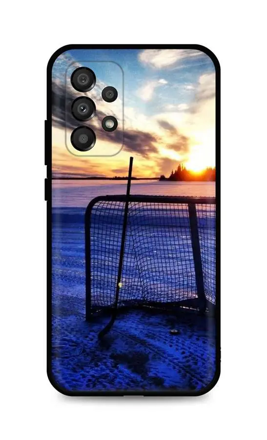 Kryt TopQ Samsung A33 5G silikon Hockey Sunset 74057