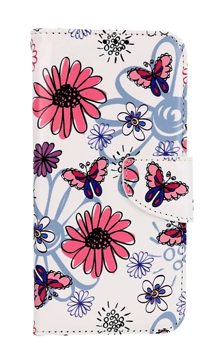 Pouzdro TopQ Samsung A34 knížkové Flowers 94078