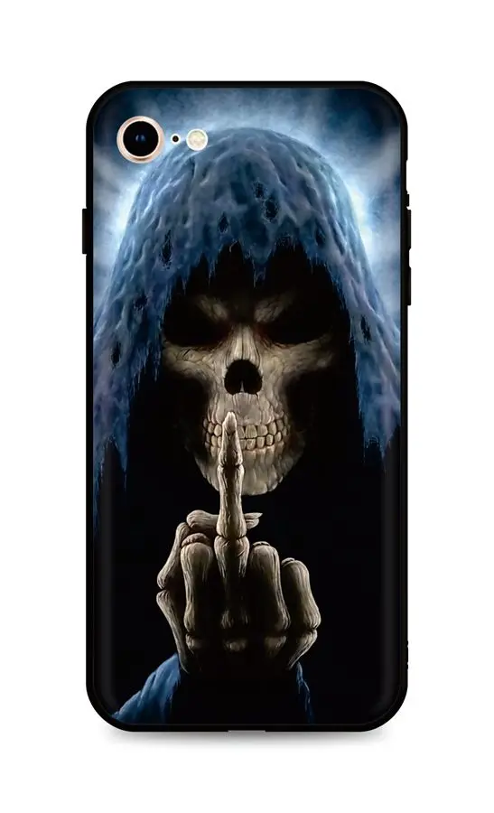 Kryt TopQ iPhone SE 2022 silikon Fuck Off 74225