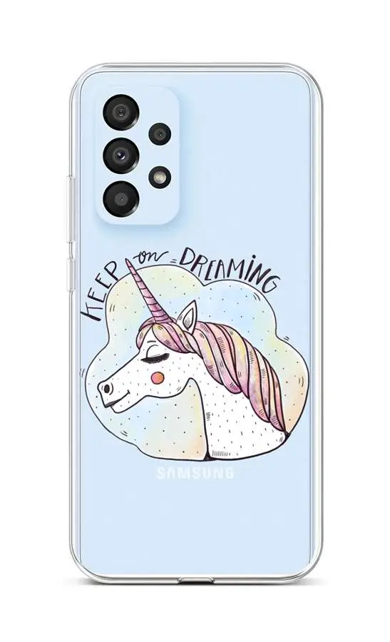 Kryt TopQ Samsung A33 5G silikon Dreaming 74232