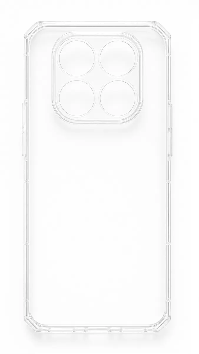 Kryt Antishock pro Xiaomi Redmi Note 15 5G průhledný