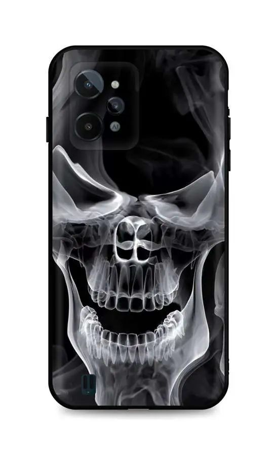 Kryt TopQ Realme C31 silikon Deadly Smoke 74275