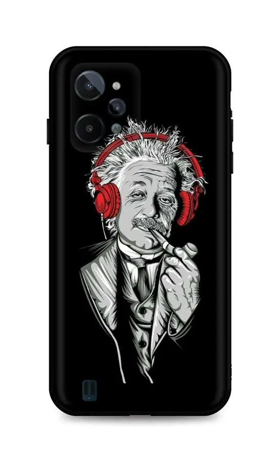 Kryt TopQ Realme C31 silikon Albert Einstein 74277