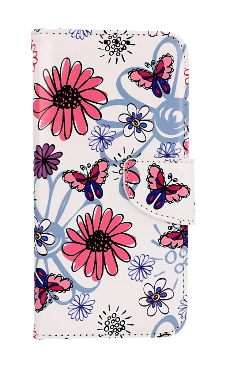 Pouzdro TopQ Samsung A54 5G knížkové Flowers 94286