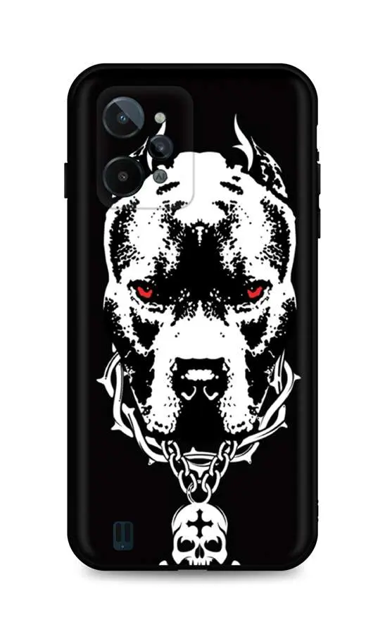 Kryt TopQ Realme C31 silikon Fighting Dog 74293