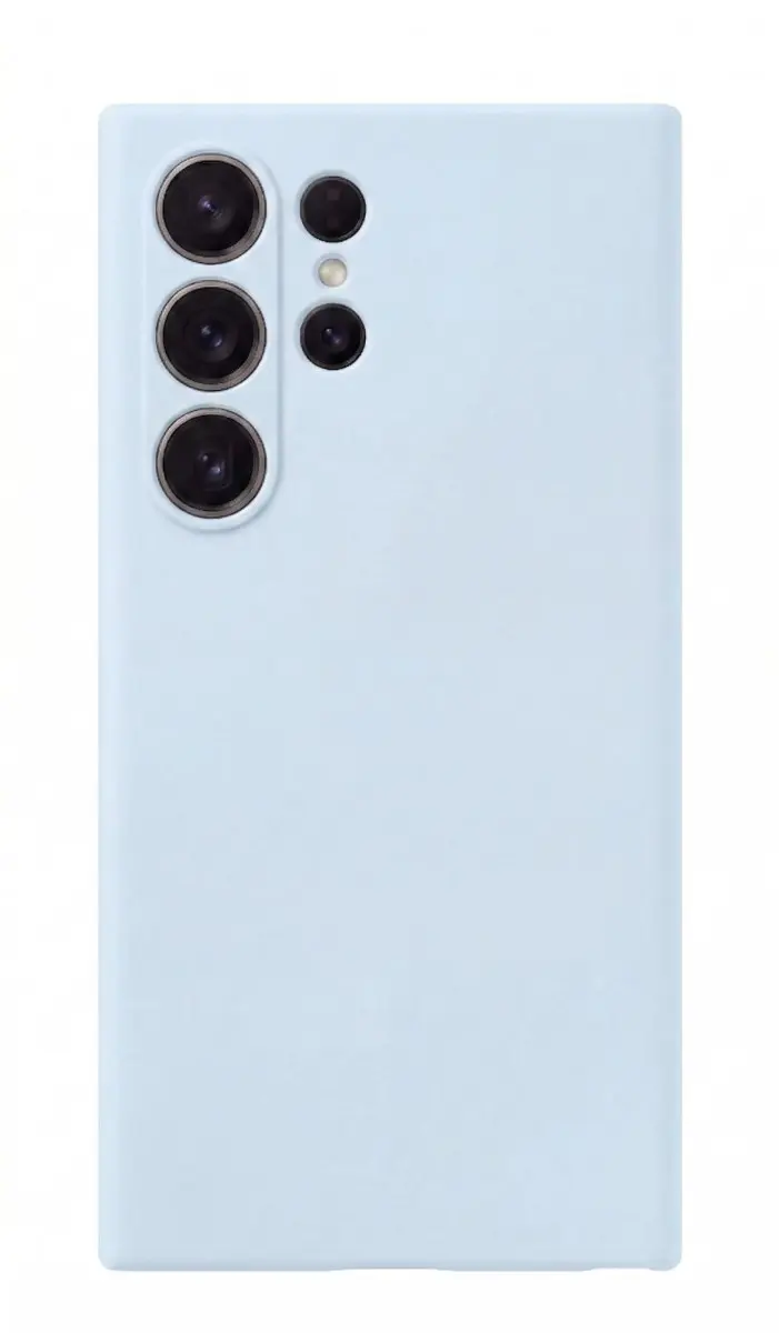 Zadní kryt Silicone Lite pro Samsung Galaxy S24 Ultra nebesky modrý