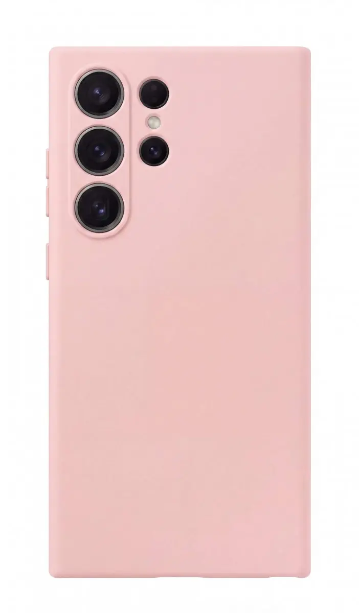 Zadní kryt Silicone Lite pro Samsung Galaxy S25 Ultra pudrově růžový