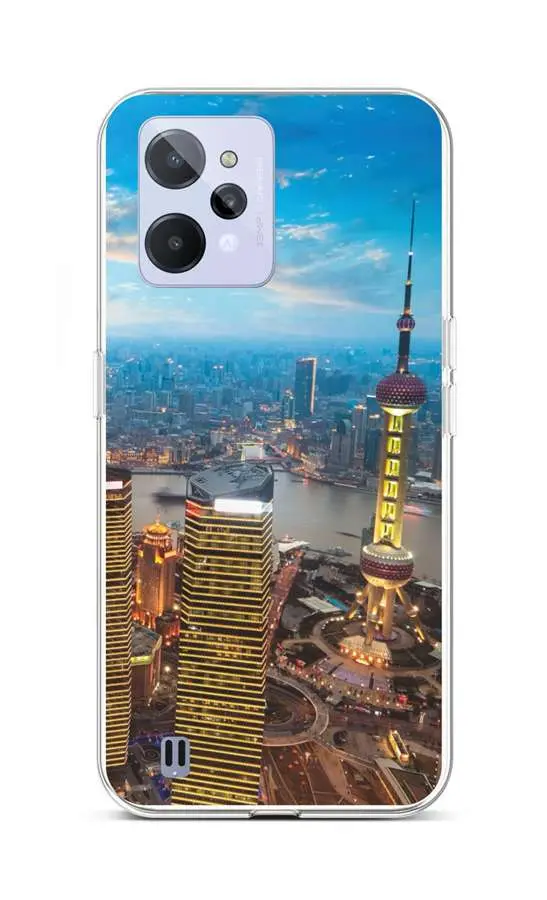 Kryt TopQ Realme C31 silikon City 74347