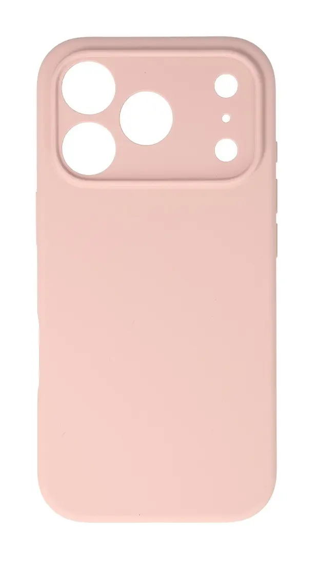 Zadní kryt Silicone Lite pro iPhone 17 Pro Max pudrově růžový