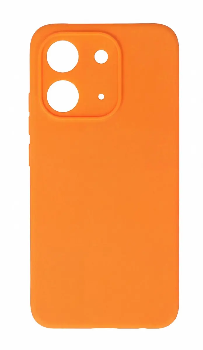 Zadní kryt Silicone Lite pro Xiaomi Redmi 15C 4G/5G oranžový