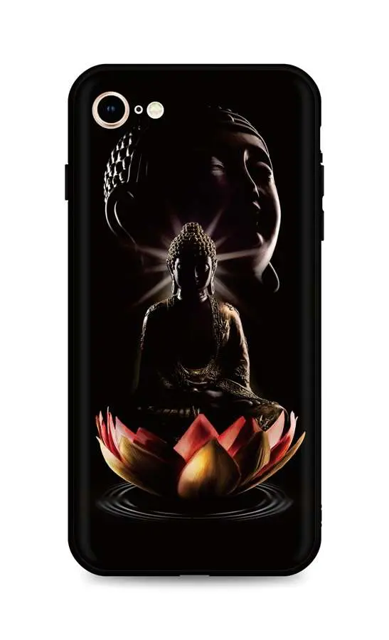 Kryt TopQ iPhone SE 2022 silikon Meditation 74385
