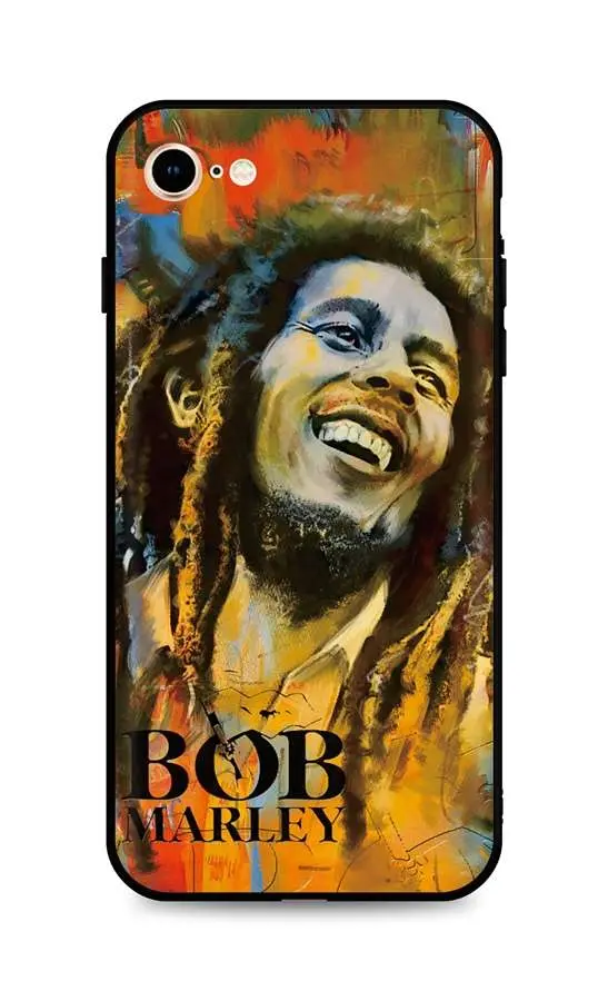 Kryt TopQ iPhone SE 2022 silikon Bob Marley 74393