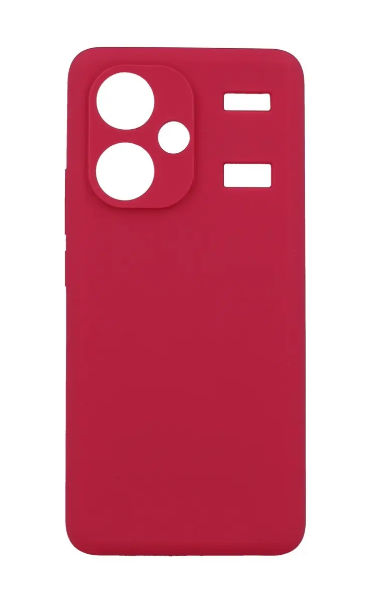 Kryt TopQ Essential Xiaomi Redmi Note 13 Pro+ 5G malinový 124403