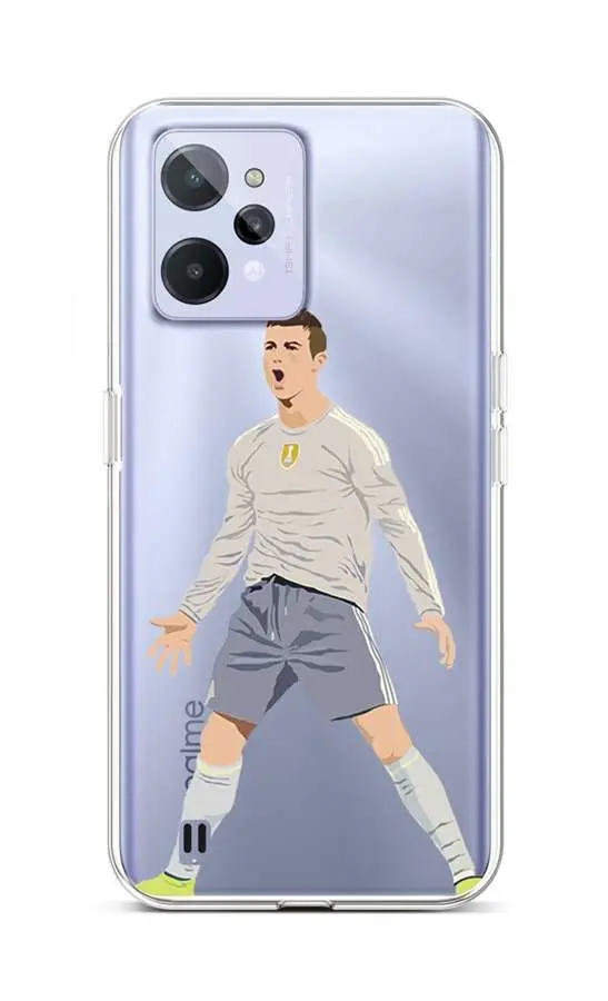 Kryt TopQ Realme C31 silikon Fotbalista 74413