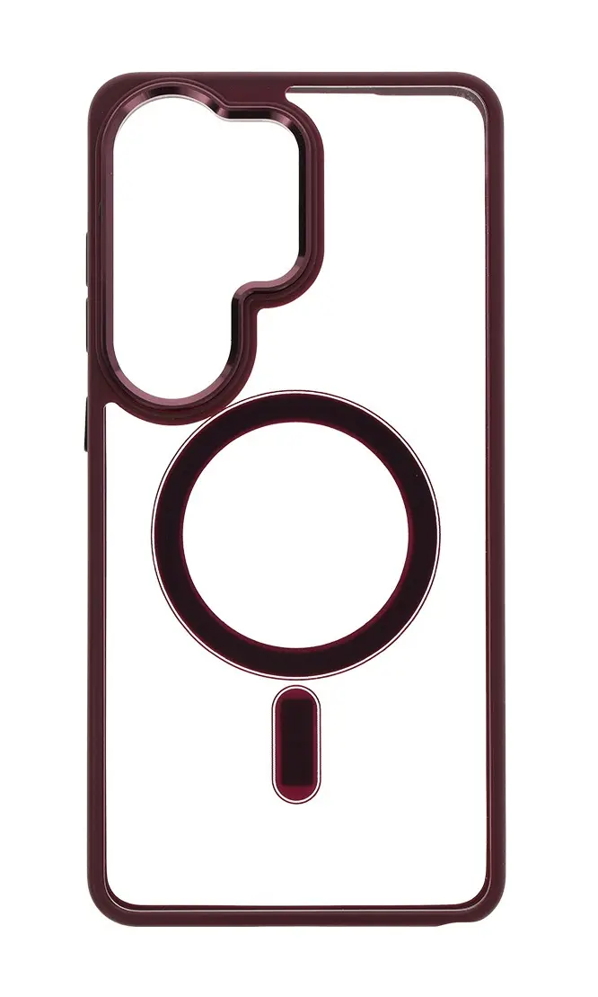 Kryt Metallic Magsafe pro Samsung Galaxy S26 Ultra cherry