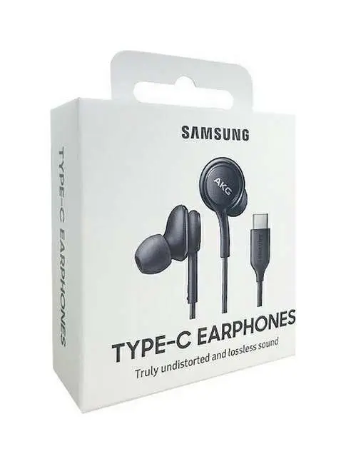 Originální sluchátka Samsung EO-IC100BBE s USB-C (Type-C) konektorem (EU Blister) černá 74422