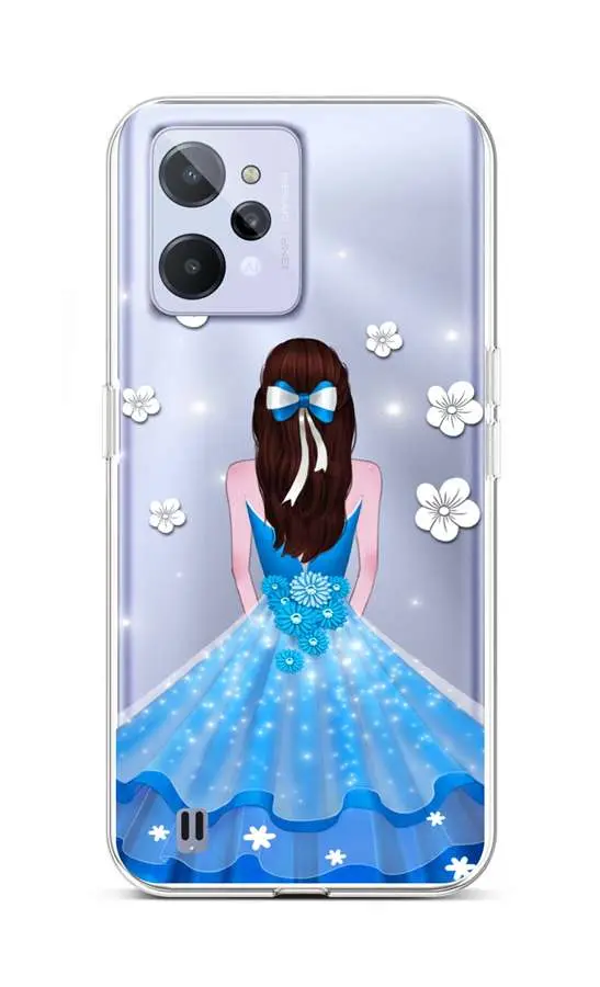 Kryt TopQ Realme C31 Blue Princess 74427