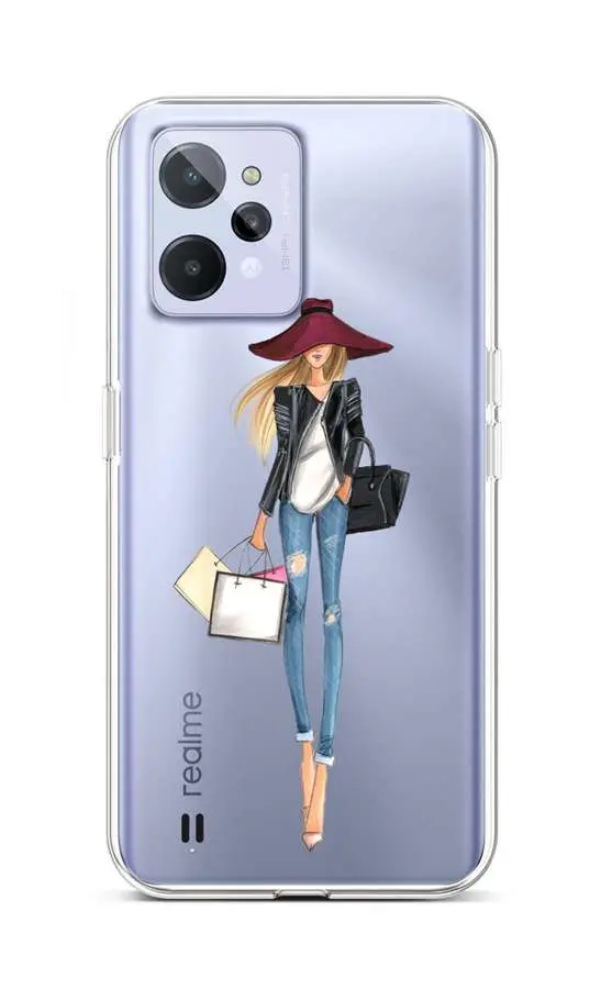 Kryt TopQ Realme C31 Lady 2 74439
