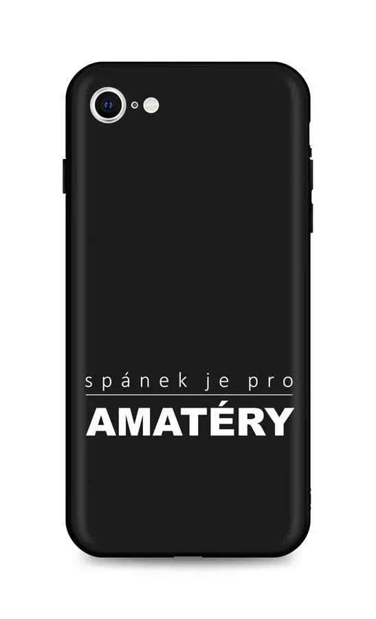 Kryt TopQ iPhone SE 2020 silikon Bez spánku 54445