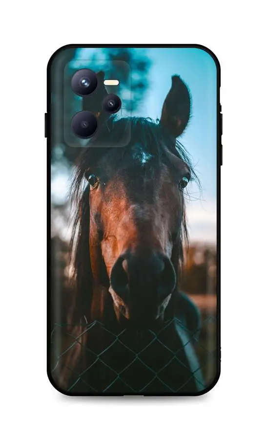 Kryt TopQ Realme C35 Horse 74534