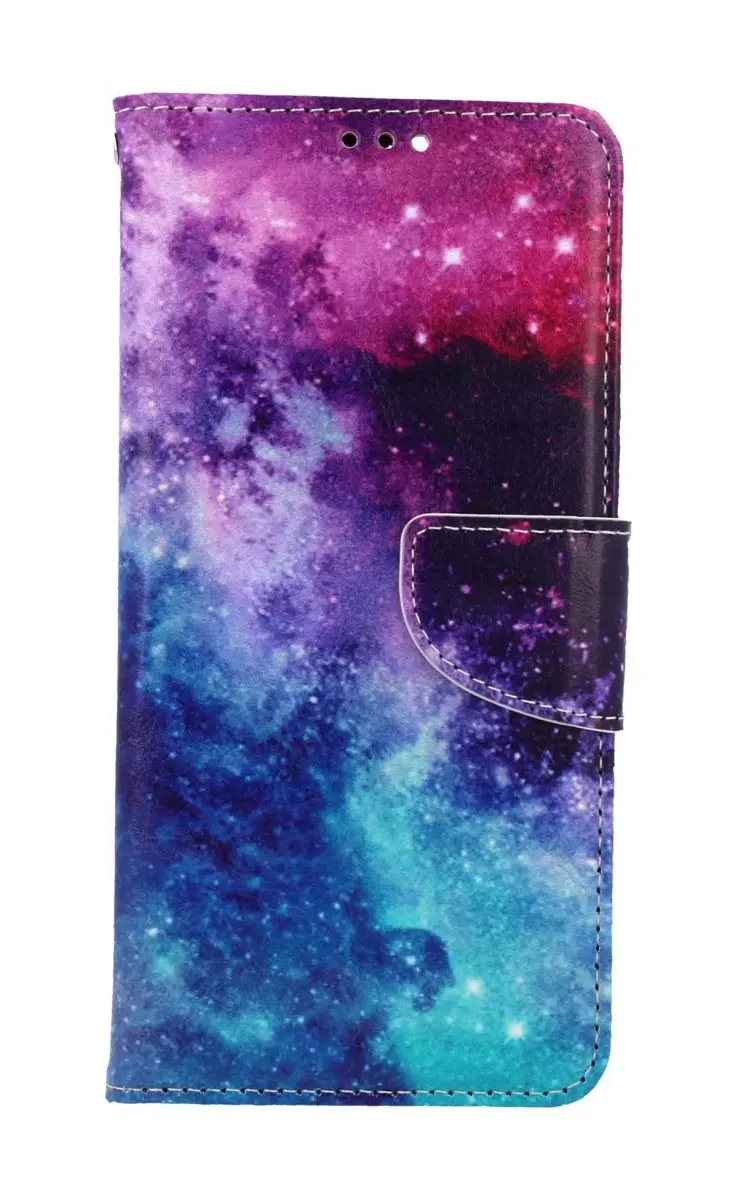 Pouzdro TopQ Xiaomi Redmi Note 9 Pro knížkové Vesmír 54555