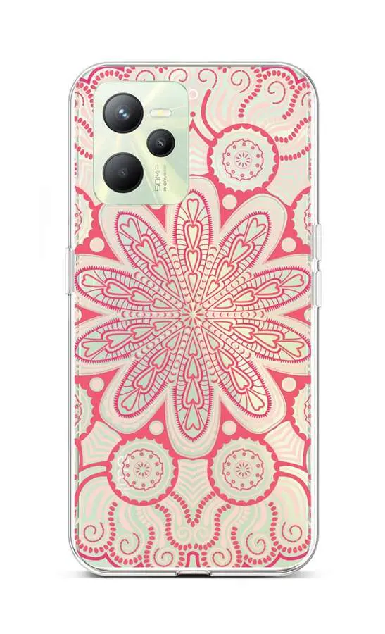 Kryt TopQ Realme C35 Romantic Mandala 74576