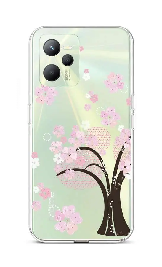 Kryt TopQ Realme C35 Cherry Tree 74591