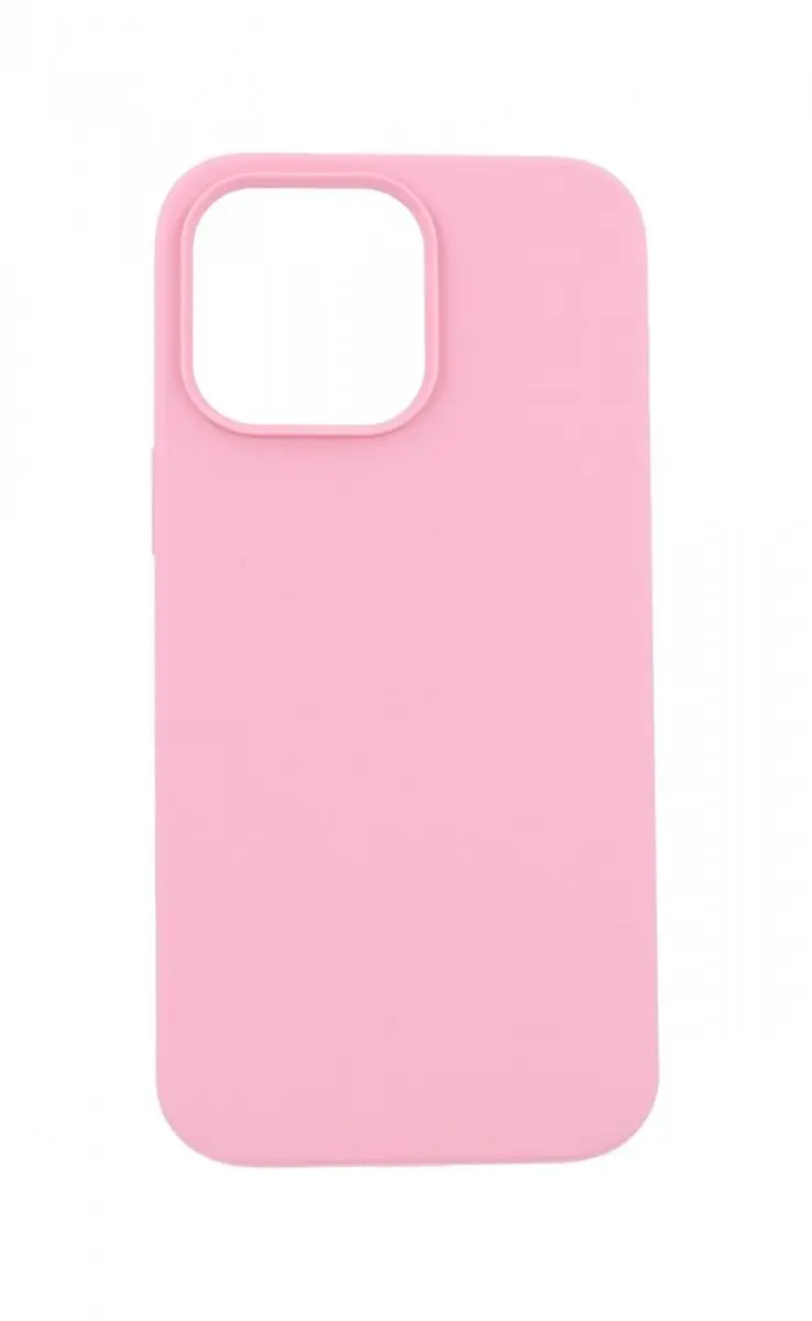 Kryt TopQ Essential iPhone 14 Pro Max růžový 84653