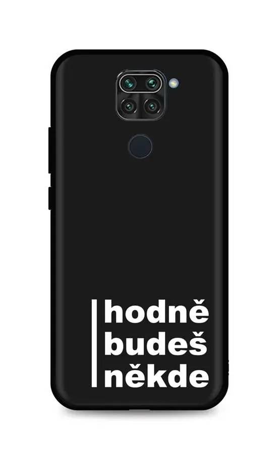 Kryt TopQ Xiaomi Redmi Note 9 silikon Hodně budeš někde 54695