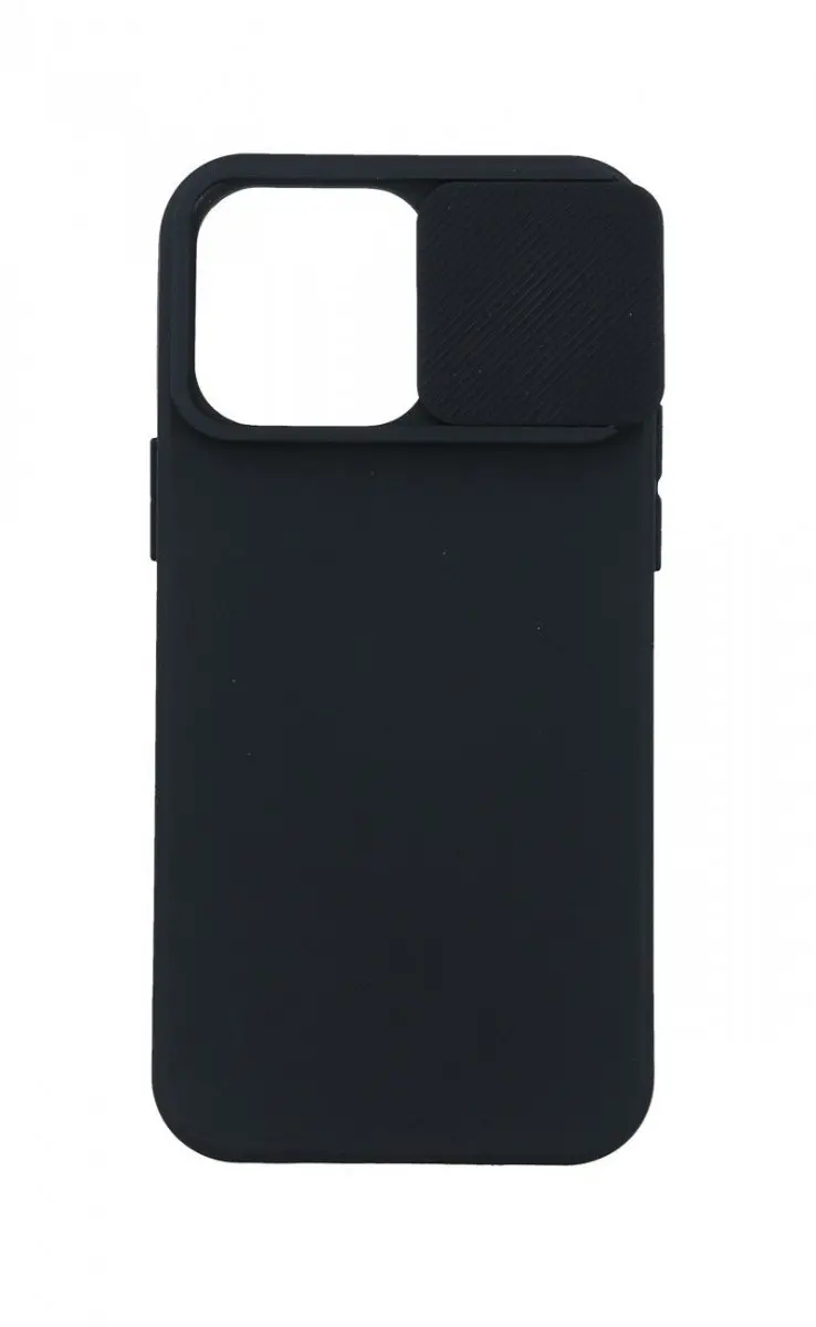 Kryt TopQ Camshield Soft iPhone 14 Pro Max černý 84843