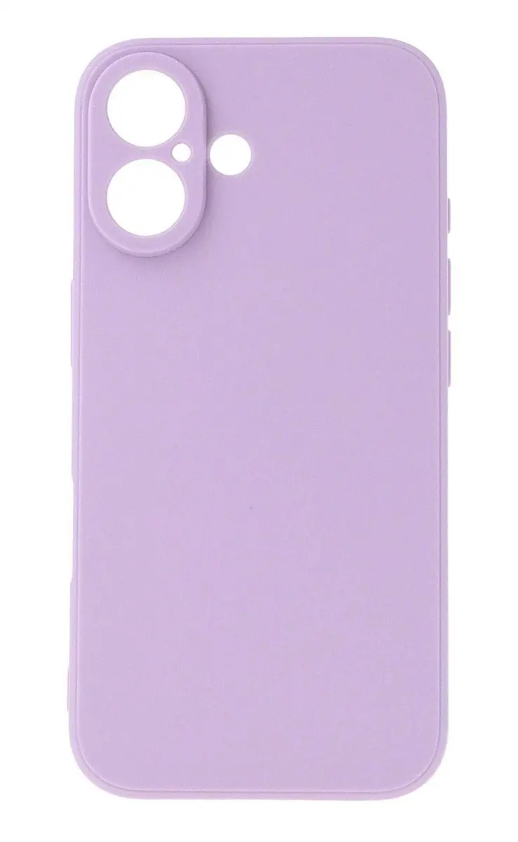 Kryt TopQ Pastel iPhone 16 světle fialový 124895