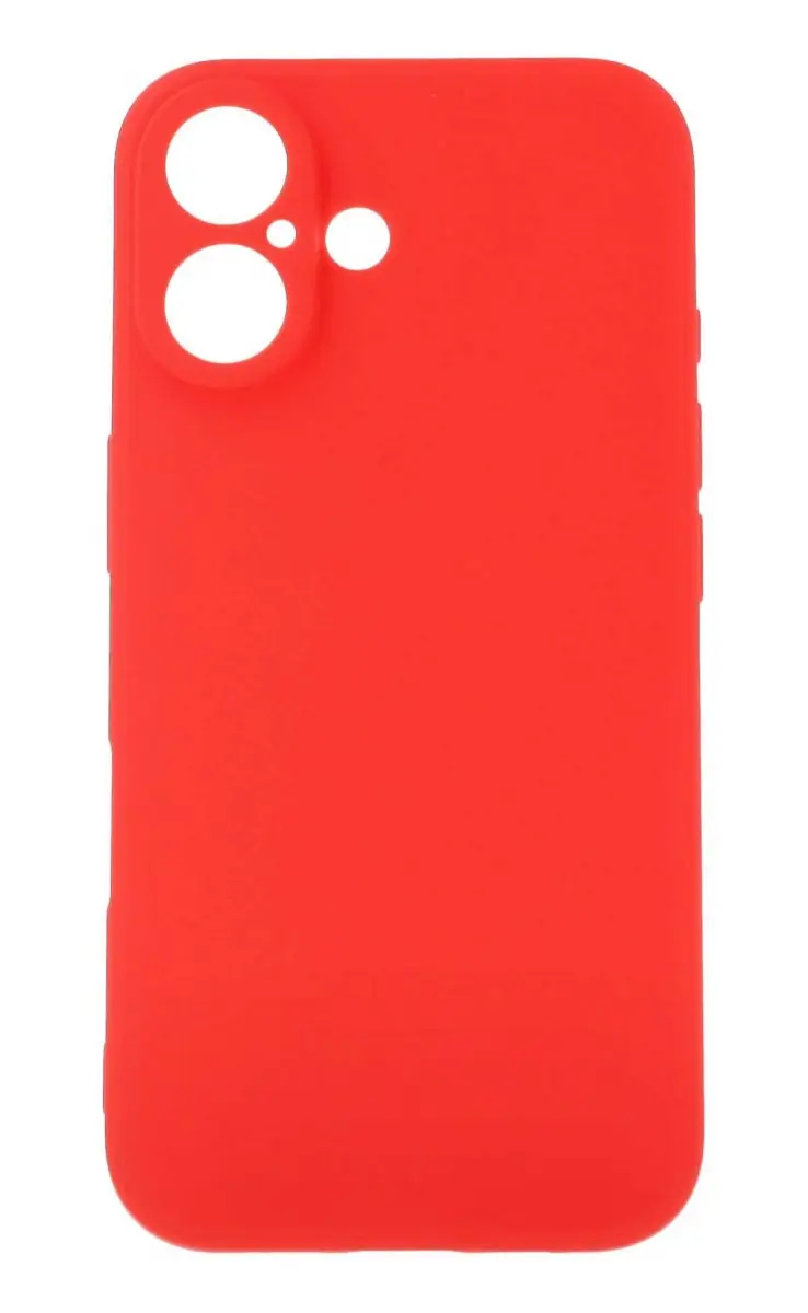 Kryt TopQ Pastel iPhone 16 červený 124896
