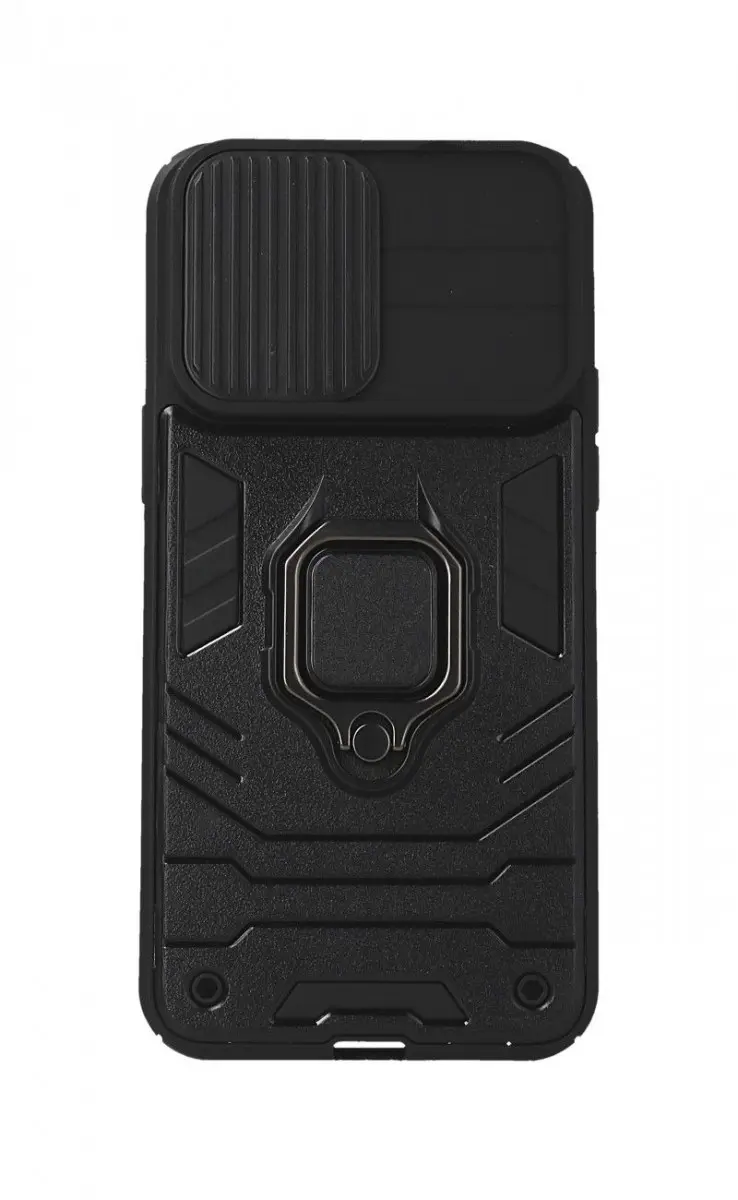 Kryt TopQ iPhone 14 Pro Max odolný Ring Lens černý 84922